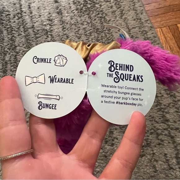 NWT Bark Chew Year’s Eve Toy - Picture 4 of 4